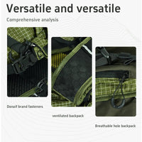 ANMEILU Custom Large Capacity Multifunctional Nylon Backpack Hydration Backpack for Mountain Camping Travel Hiking and Sports - MANDOTOS INTERNATIONAL