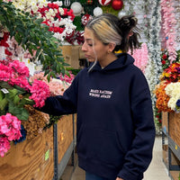 Anti-Rac*sm Navy Sweatshirt - MANDOTOS INTERNATIONAL