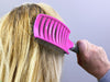 Anti Static Bending Nylon Women's Wet Curly Tangled Hair Brush Styling Tool - MANDOTOS