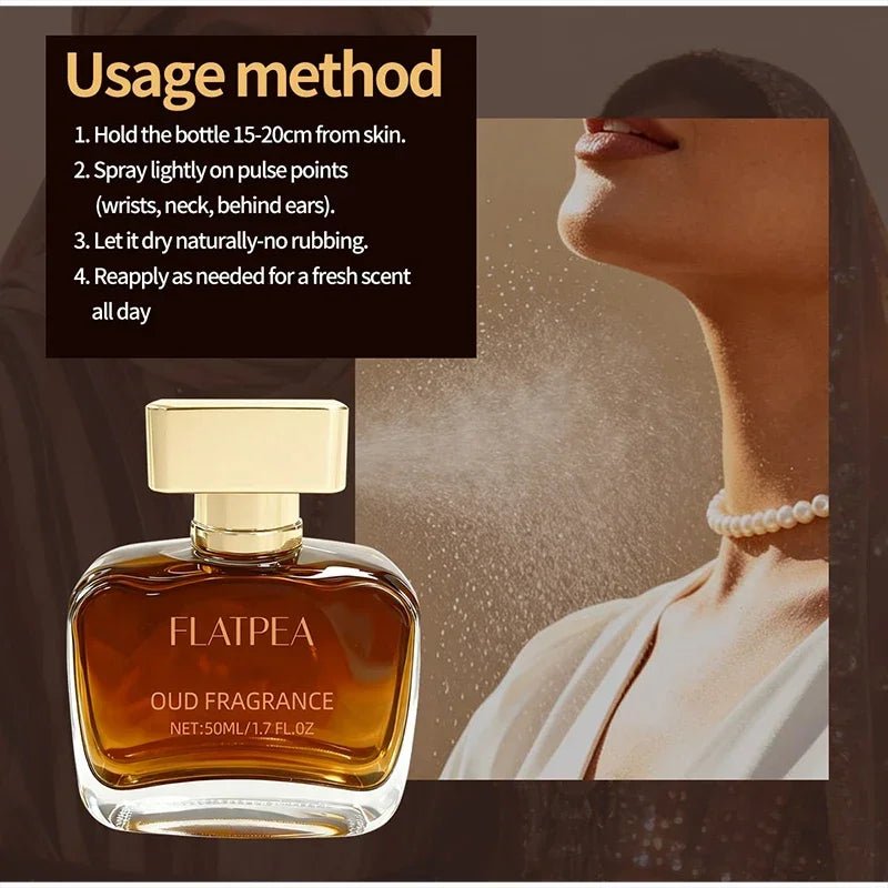 Luxury Arabian Musk Oud & Cedarwood Men's Eau De Toilette - MANDOTOS INTERNATIONAL