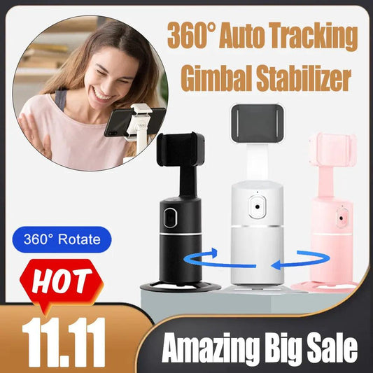 Auto Face Tracking Phone Holder Tripod Stand - MANDOTOS