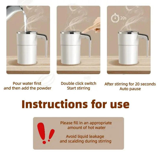 Automatic Coffee Blender Mug - MANDOTOS