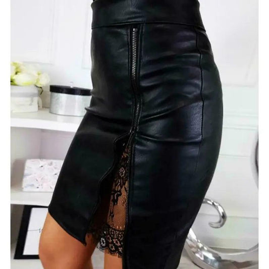 Chic Lace Mini Skirts - MANDOTOS