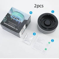 Smoke Removal Air Purification Ashtray Anion Purification Practical Automatic Purifier Ashtray Portable Gadgets For Car Ashtray MANDOTOS
