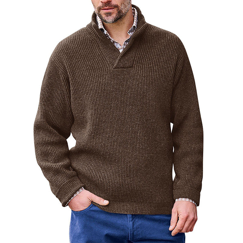 Men's High Neck Classic Sweater