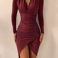 New Printed Slim Dresses For Women