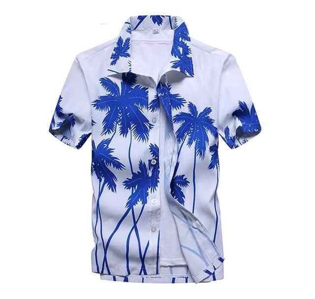 Aloha Shirts Short - sleeved Fashion Chemise Homme Blouse - MANDOTOS INTERNATIONAL0