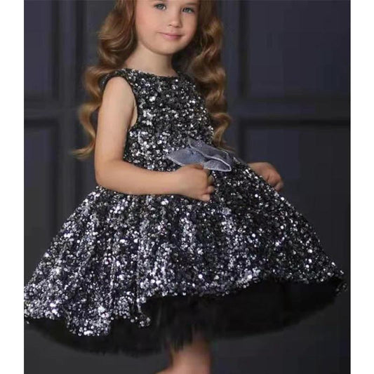 AutumnWinter One Shoulder Dress Girls Walking Dresses - MANDOTOS INTERNATIONAL0