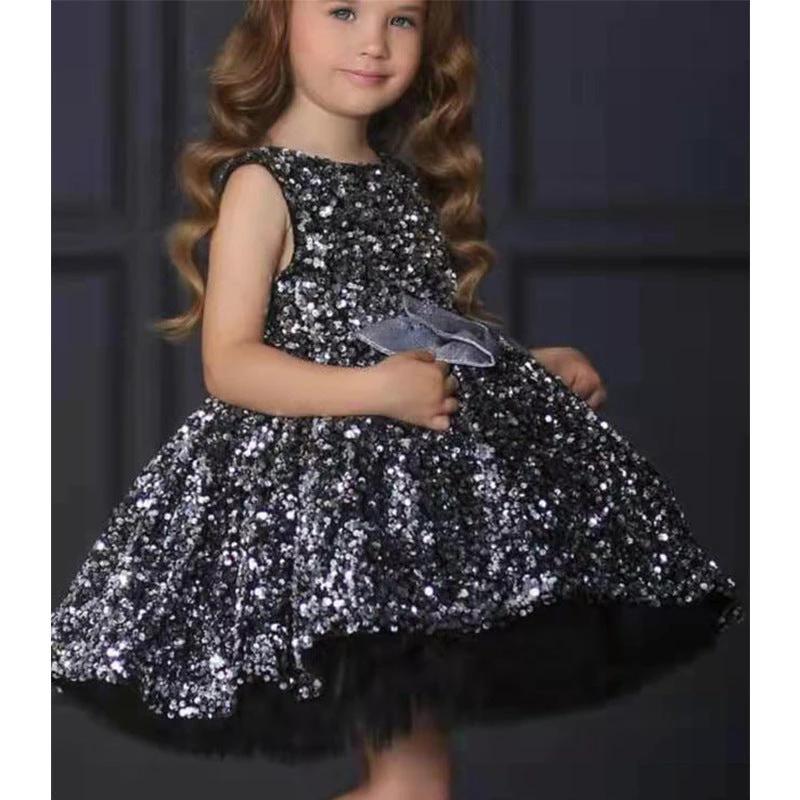 AutumnWinter One Shoulder Dress Girls Walking Dresses - MANDOTOS INTERNATIONAL0