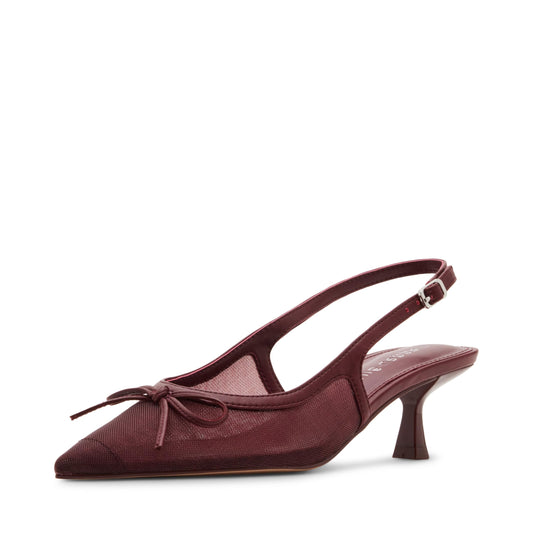 Madden Girl Vogue Wine Mesh Pump