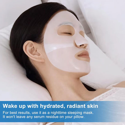 Face Mask Shrink Pore Moisturizing Refreshing Brightening Firming Lift Nourish Skin Care Deep Hydration Moisturizer - MANDOTOS
