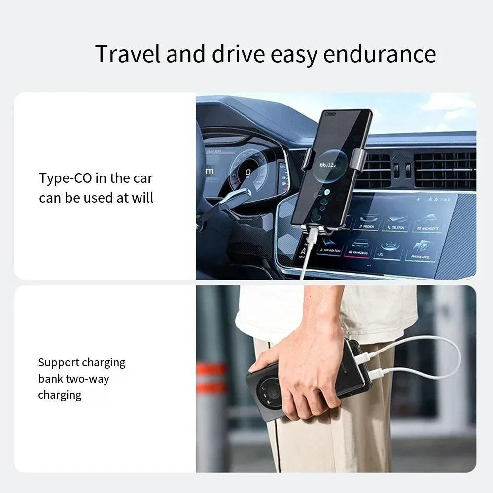 Universal 120W 10A Fast Charger PD Dual USB C To Type C Quick Charging Cable High-speed Data Transfer Wire Cord For Samsung Mi - MANDOTOS