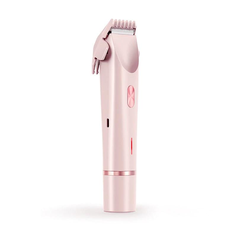 2 In 1 Hair Remover Women's Double Head Shaver Private Pubic Hair Trimmer Electric Razor Wet Dry Electric Body Hair - MANDOTOS INTERNATIONAL0