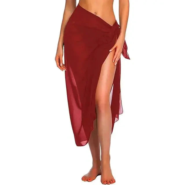 Beachside Bliss Sarong Wraps - Lightweight, Versatile Cover-Up for Effortless Beach Style - MANDOTOS