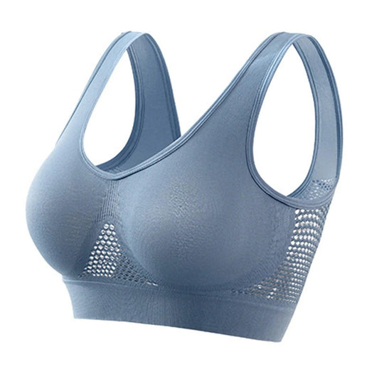 Beautiful Back Sports Bra Shockproof Running Fitness Anti-sagging Upper Collection Soft Support High-strength Women's Yoga Vest - MANDOTOS