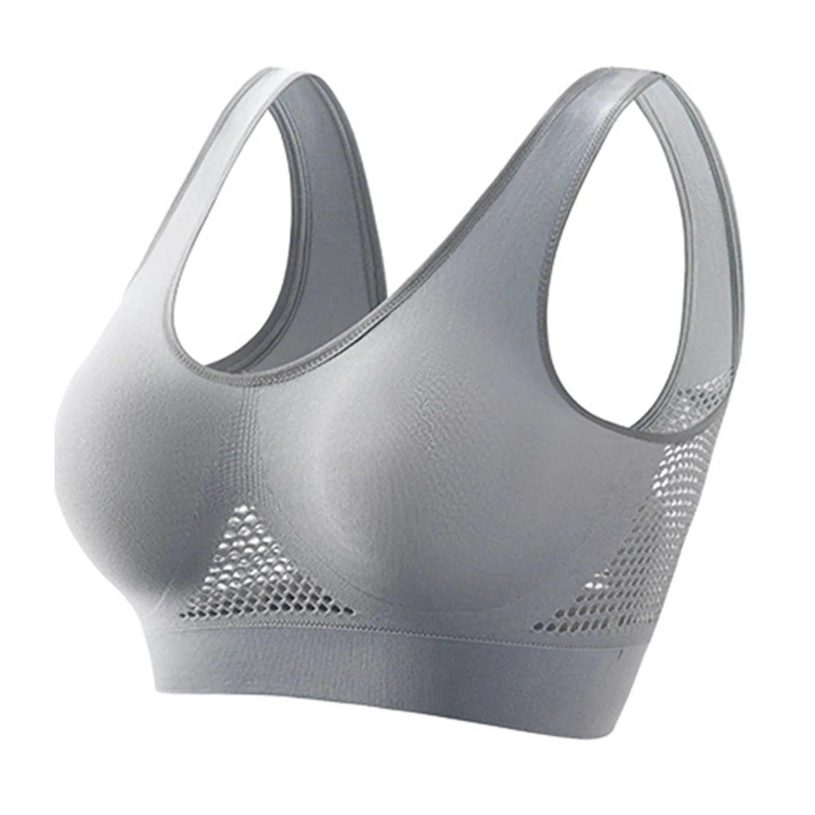Beautiful Back Sports Bra Shockproof Running Fitness Anti-sagging Upper Collection Soft Support High-strength Women's Yoga Vest - MANDOTOS