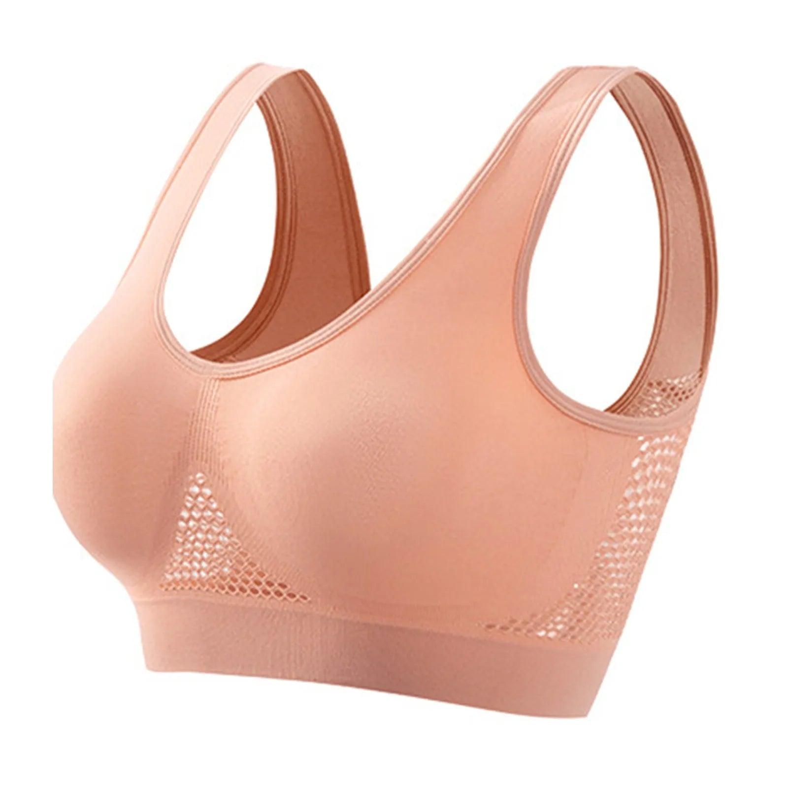 Beautiful Back Sports Bra Shockproof Running Fitness Anti-sagging Upper Collection Soft Support High-strength Women's Yoga Vest - MANDOTOS