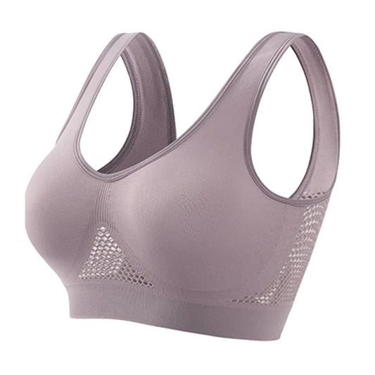 Beautiful Back Sports Bra Shockproof Running Fitness Anti-sagging Upper Collection Soft Support High-strength Women's Yoga Vest - MANDOTOS