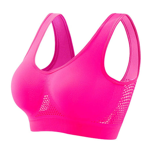 Beautiful Back Sports Bra Shockproof Running Fitness Anti-sagging Upper Collection Soft Support High-strength Women's Yoga Vest - MANDOTOS