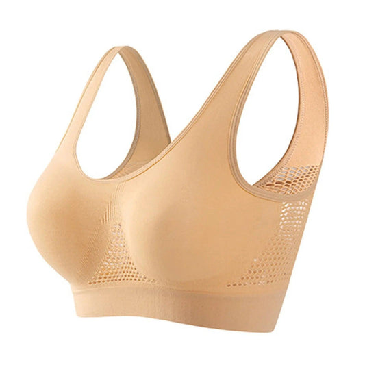 Beautiful Back Sports Bra Shockproof Running Fitness Anti-sagging Upper Collection Soft Support High-strength Women's Yoga Vest - MANDOTOS