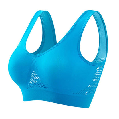 Beautiful Back Sports Bra Shockproof Running Fitness Anti-sagging Upper Collection Soft Support High-strength Women's Yoga Vest - MANDOTOS