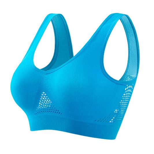 Beautiful Back Sports Bra Shockproof Running Fitness Anti-sagging Upper Collection Soft Support High-strength Women's Yoga Vest - MANDOTOS