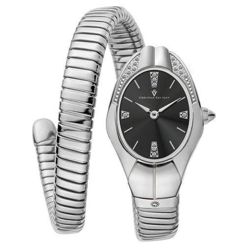 Christian Van Sant Women's Naga watch featuring a sleek design and elegant details, perfect for stylish women.
