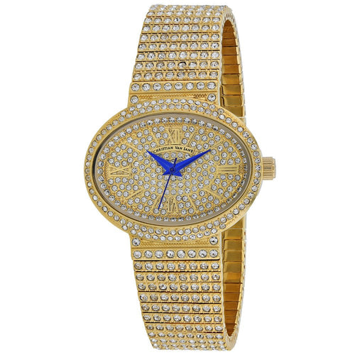 Christian Van Sant Women's Sparkler watch featuring a sleek design and elegant dial, perfect for stylish women.