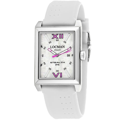Locman Men's Classic watch featuring a sleek design with a round dial and stainless steel band.