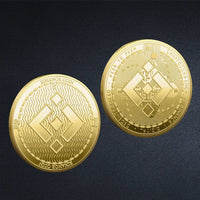 Bitcoin BTC ETH ADA XLM SHIB DOGE XRP SOL DOT LINK LTC UNI Coin Physical Metal Crypto Currency Coin Collection with Plastic Case - MANDOTOS INTERNATIONAL