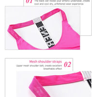 Black Sleeveless Yoga Top for Women - Backless Fitness Shirt - MANDOTOS INTERNATIONAL
