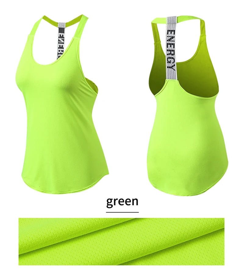 Black Sleeveless Yoga Top for Women - Backless Fitness Shirt - MANDOTOS INTERNATIONAL
