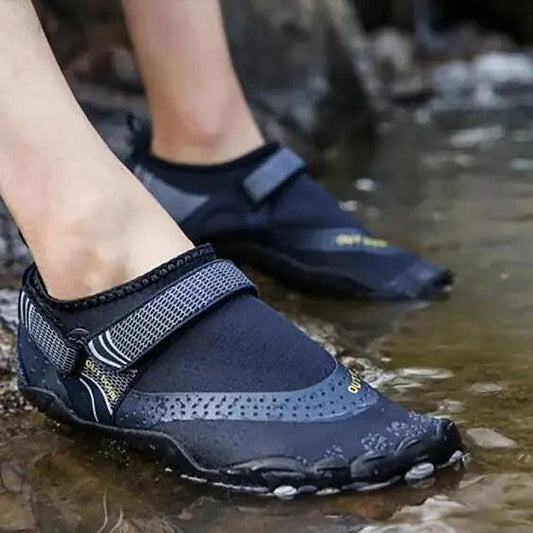 Breathable Double Buckle Unisex Water Shoes - Aqua Shoes Slip-On - MANDOTOS