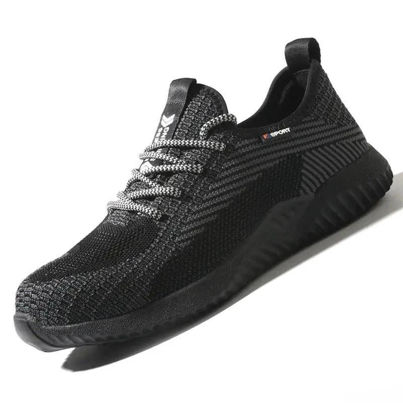 Breathable Safety Shoes Anti-smashing Work Safety Shoes - MANDOTOS