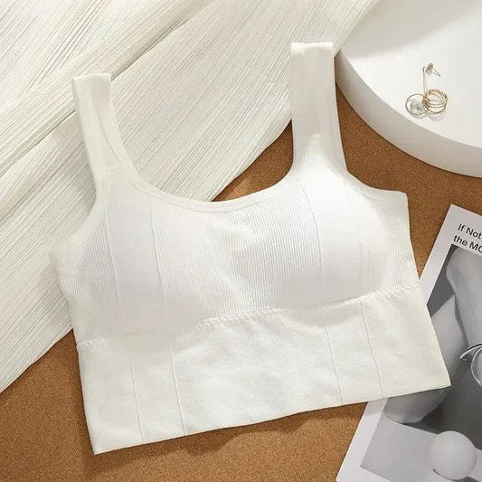 Breathable Sports Bra Anti-Sweat Fitness Top Women Seamless Yoga Bra Shockproof Crop Top Push Up Sport Bra Gym Workout Top - MANDOTOS