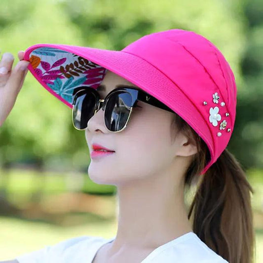 Breezy Pearl Visor Hat - MANDOTOS
