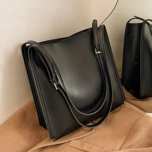 Olives Vegan Leather Tote - MANDOTOS