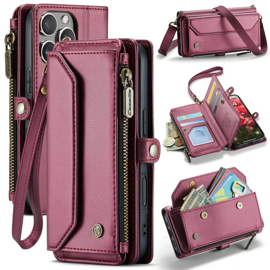 iPhone 16 Pro RFID Multi - Function Wallet Case - MANDOTOS INTERNATIONAL