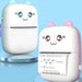 Mini Printer Portable Mini Bluetooth WiFi New Wrong Printer Mobile Phone Photo Title Note Hot Print Pocket Student Error Label Printer - MANDOTOS