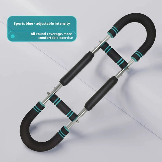Multi-functional U-shaped Arm Strengthener Chest Trainer Adjustable Forearm Strength Exerciser Home Gym Equipment Bodybuilding - MANDOTOS