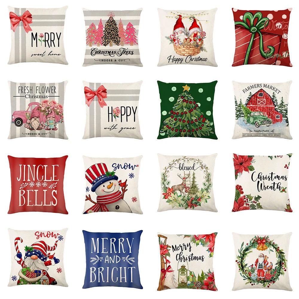 Mandotos Christmas Pillow Covers Snowflake Stamping - MANDOTOS