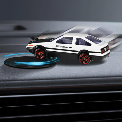 Car AE86 Drift Rotating Ornaments Auto Dashboard Turning AE86 Racing Model Deco Car Interior Classic Center Console Decoration - MANDOTOS