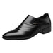 Casual pointed toe shoes men leather shoes men - MANDOTOS