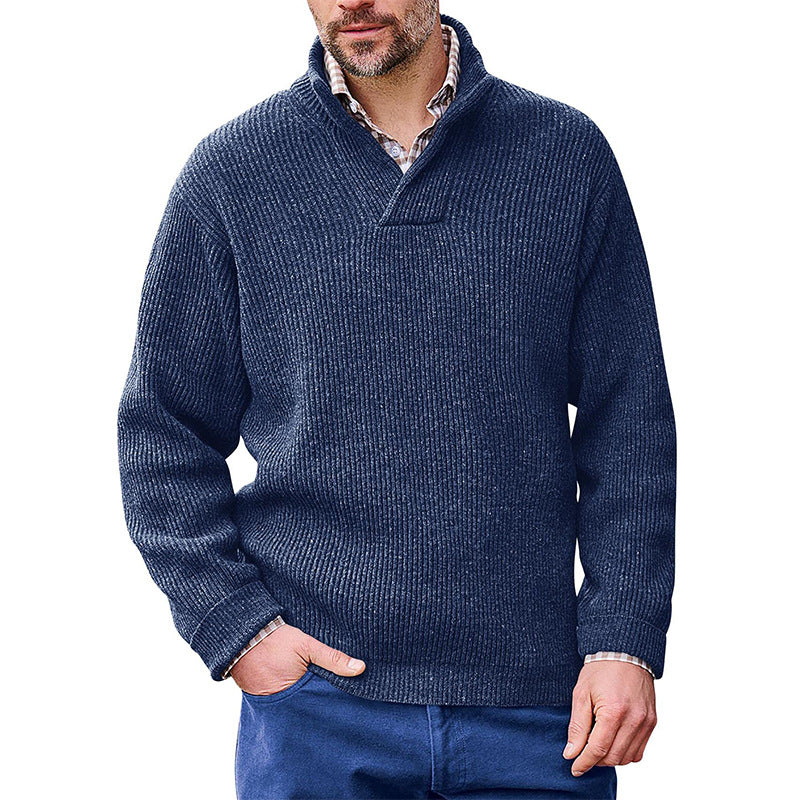 Men's High Neck Classic Sweater