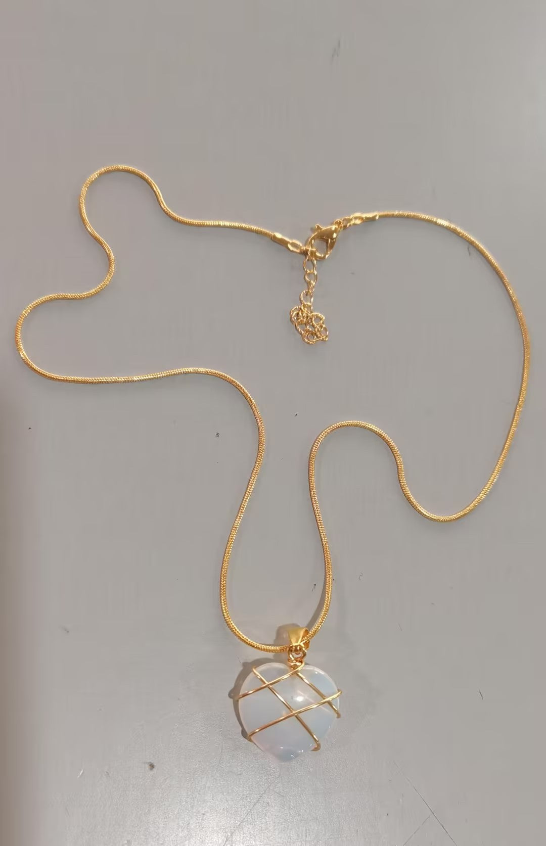 Fashion Moonstone Necklace For Cartoon Princess Love Girl Necklace Novelty Jewelry - MANDOTOS
