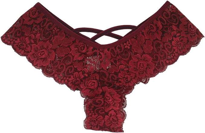 Chic 4-Pack Lace G-String Panties for Women - MANDOTOS