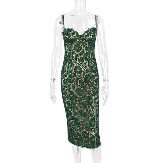 Chic Backless Party Midi - MANDOTOS