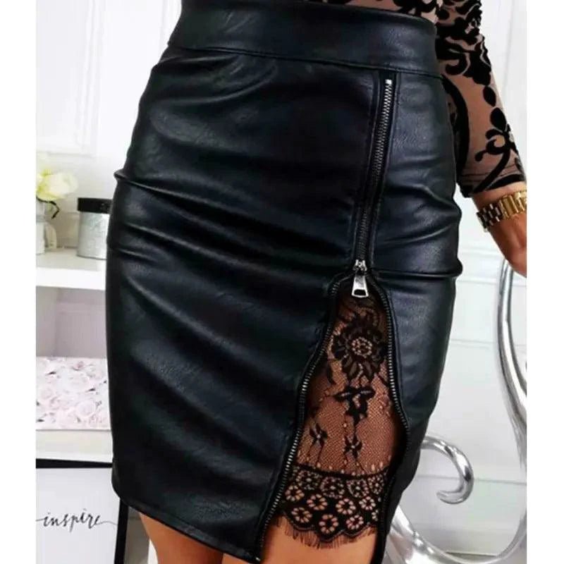 Chic Lace Mini Skirts - MANDOTOS