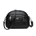 Chic Leather Circle Purse - MANDOTOS
