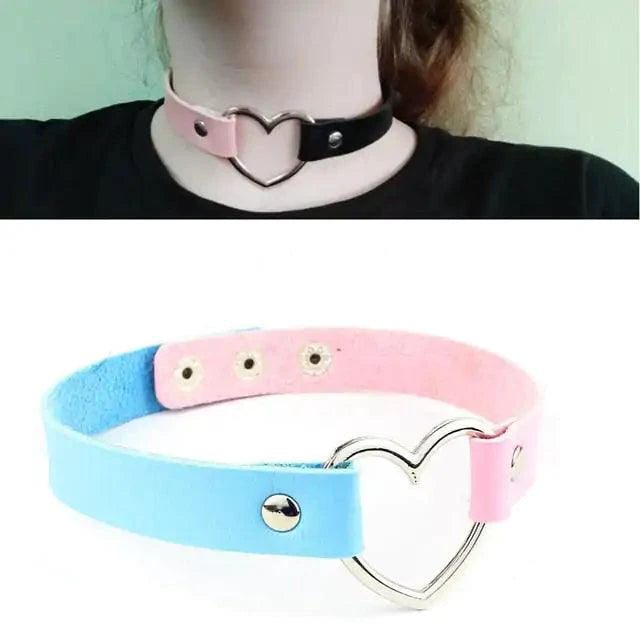 Chic Leather Collar - MANDOTOS